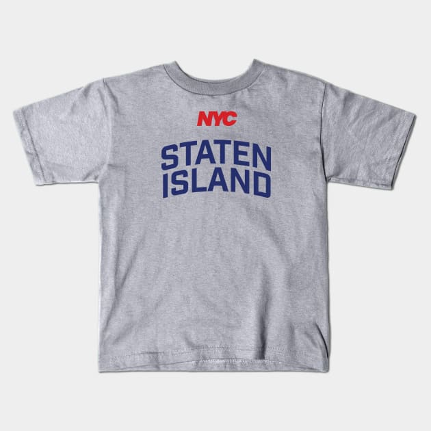 Staten Island Kids T-Shirt by Kings83